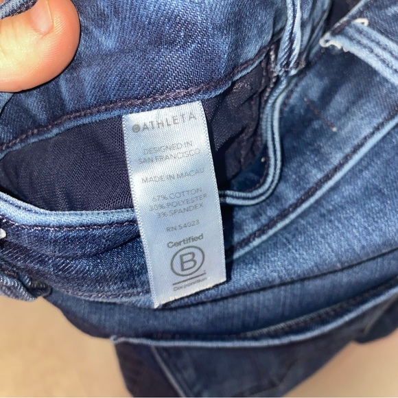 Athleta Sculptek medium wash high rise skinny jeans - Picture 10 of 10